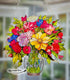Everlasting Mixed Flowers in Vase Personalised